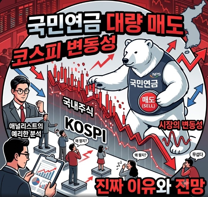 국민연금-국내주식-대량매도이유-코스피-시장영향분석