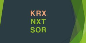 주식-KRX-NXT-SOR