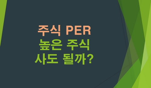 주식PER-높은주식-사도될까