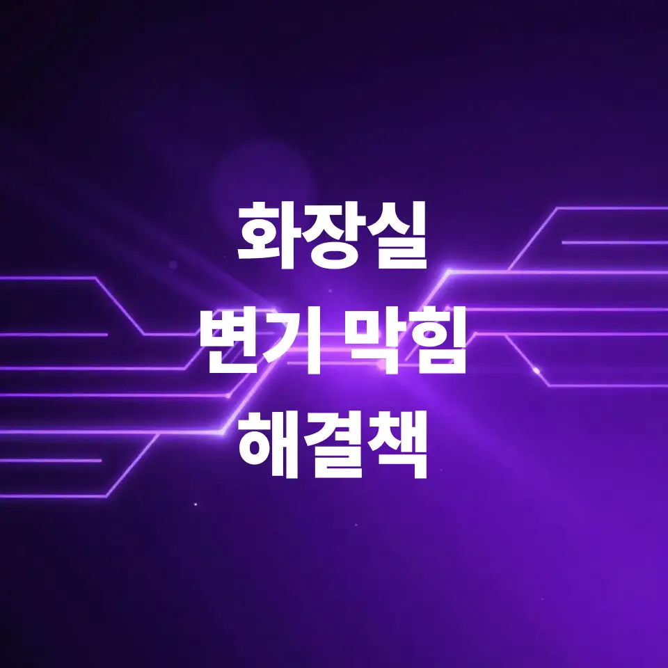 화장실-변기-막힘-해결책-변기-뚫어뻥-용액-사용법